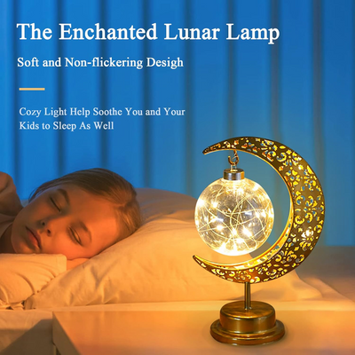 Nuraya- Crescent Moon Table Lamp