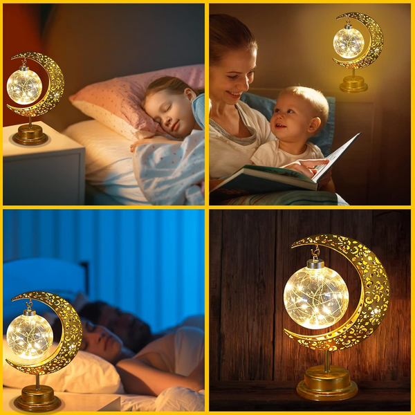 Nuraya- Crescent Moon Table Lamp